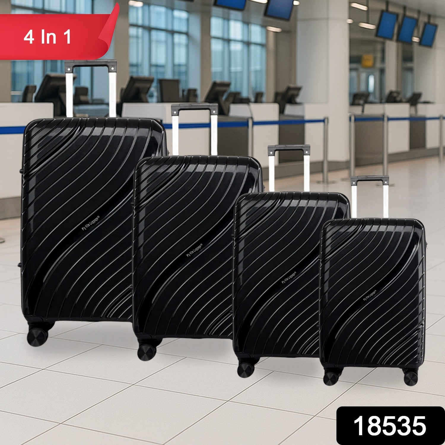 Heavy-Duty Travel Suitcase Combo Set Heavy-Duty Travel Suitcase Combo Set